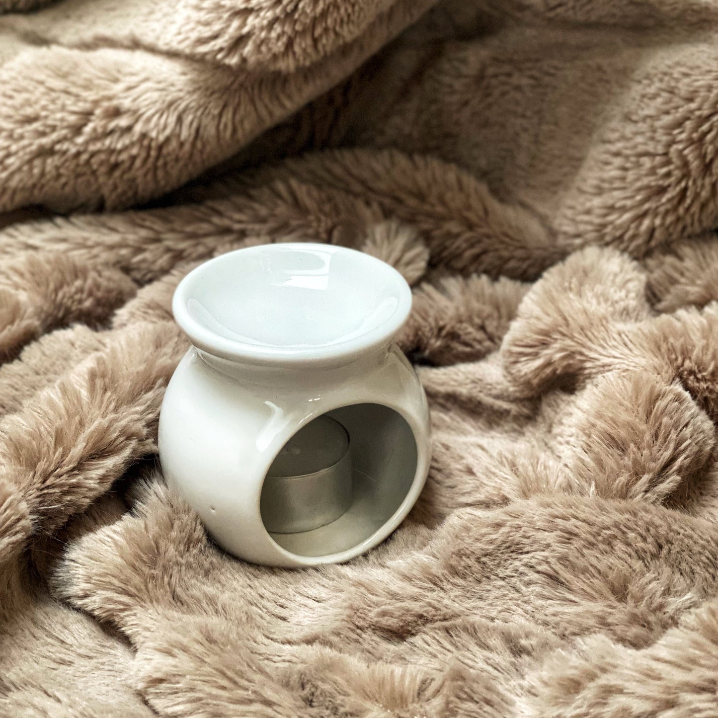 White Ceramic Burner
