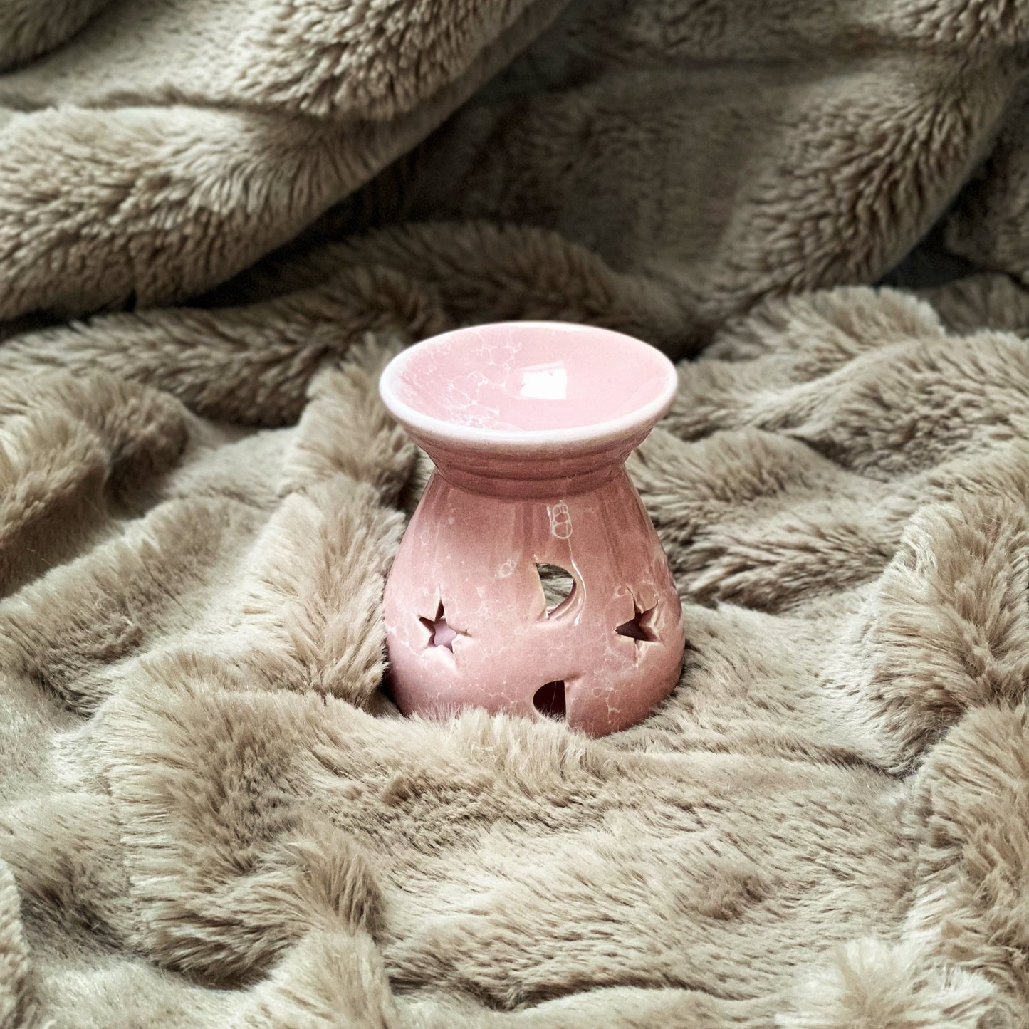 Pink Marbled Burner