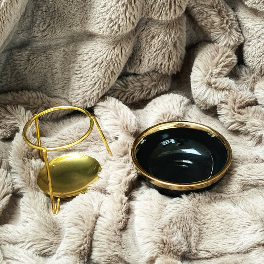 Black-Gold ceramic burner