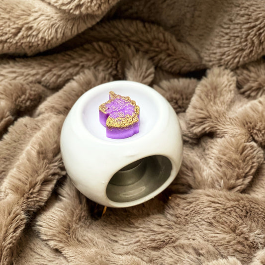 Burner Ceramic White Gold Legs